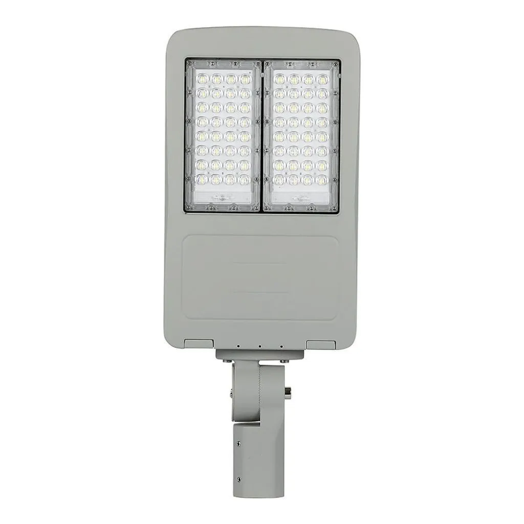 V-TAC PRO Armatura Stradale LED Chip Samsung Classe II 120W 140LM/W Colore Grigio 6400K Dimmerabile