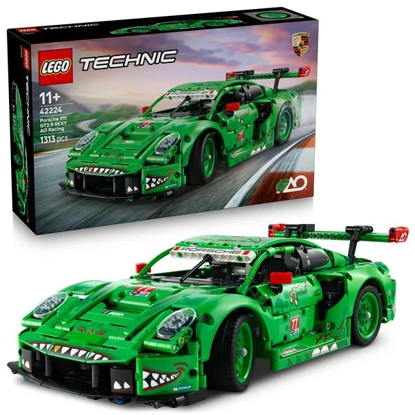 Lego Auto Porsche 911 GT3 R Rexy Ao Racing 42224