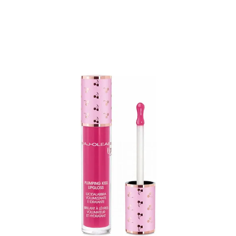 Naj-Oleari Plumping Kiss Lipgloss - Lucidalabbra Volumizzante - N. 08 Rosa Ciclamino Perlato