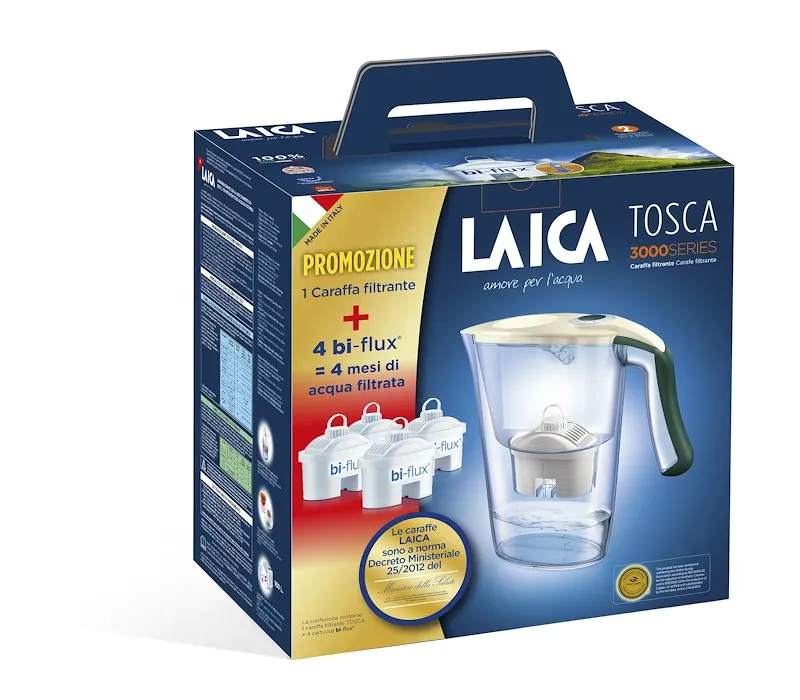 Laica Caraffe Filtranti Kit J9059a1 Crema / Verde