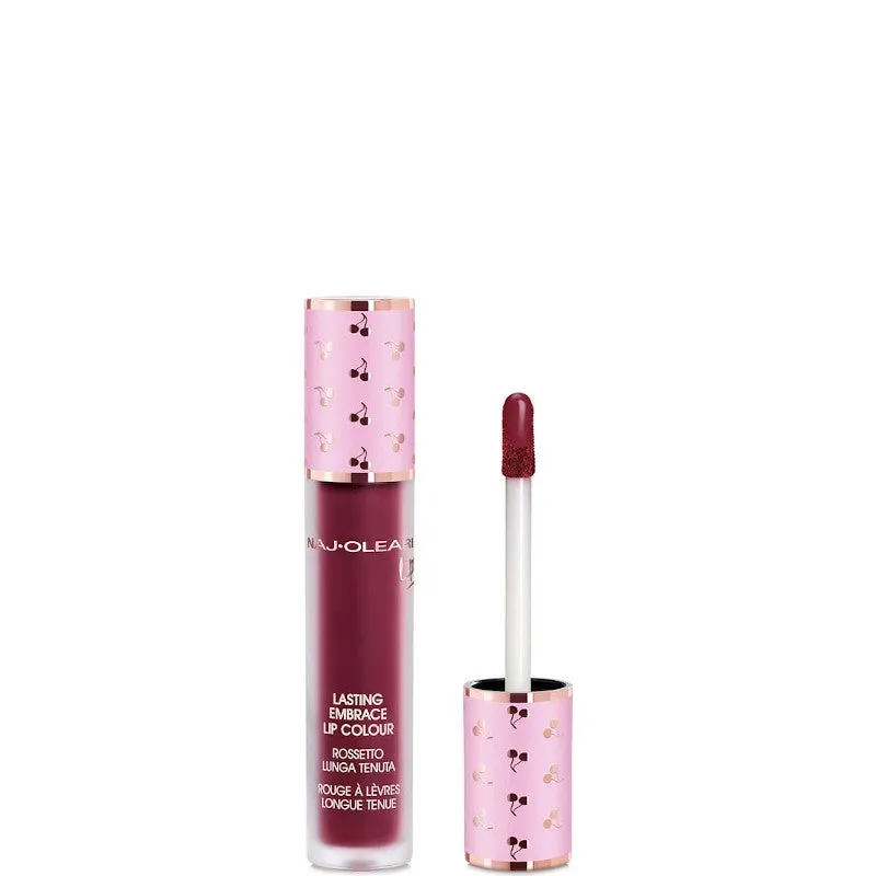 Naj-Oleari Lasting Embrace Lip Colour - Rossetto Liquido a lunga tenuta - N. 10 Borgogna scuro