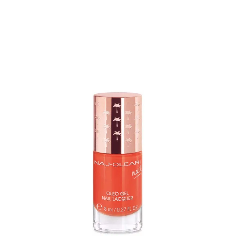 Naj-Oleari Oleo Gel Nail Lacquer - Smalto Gel Effetto Gel - N. 19 Arancio tramonto