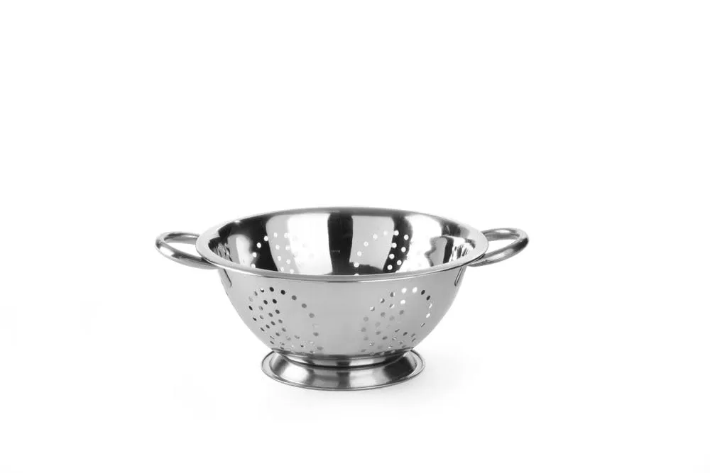 HENDI 535103 Colino Kitchen Line Con 2 Manici, Argento, 240 x 110 mm