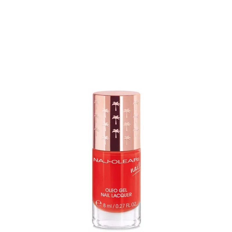 Naj-Oleari Oleo Gel Nail Lacquer - Smalto Gel Effetto Gel - N. 20 Rosso corallo