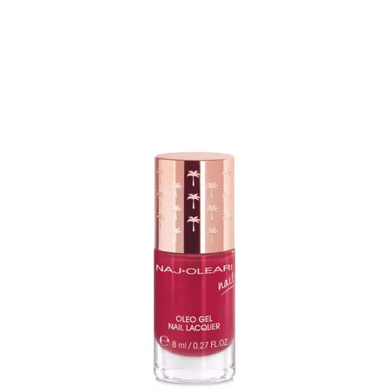 Naj-Oleari Oleo Gel Nail Lacquer - Smalto Gel Effetto Gel - N. 23 Rosso ribes