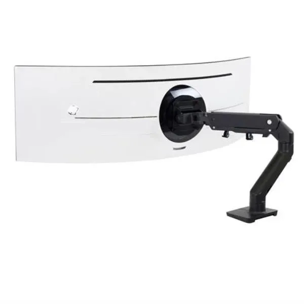 Ergotron Hx Desk Monitor Arm With HD Pivot Matte Black 45-647-224