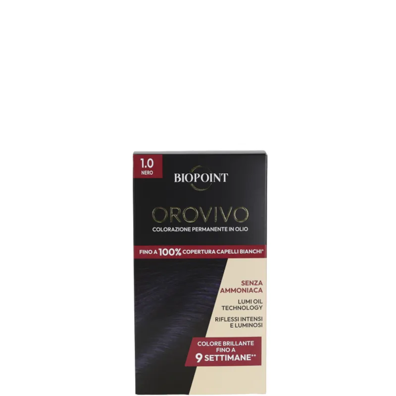 Biopoint Orovivo Elisir di Colore - N.1.00 Nero
