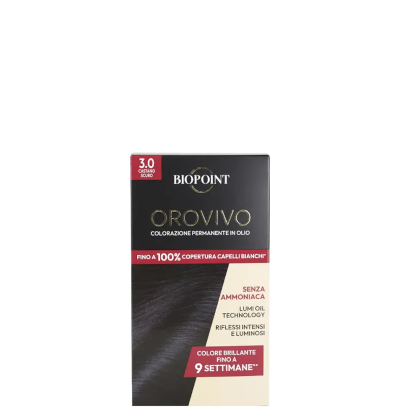 Biopoint Orovivo Elisir di Colore - N.3.00 Castano Scuro