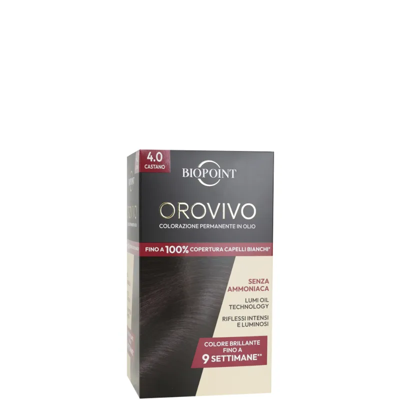 Biopoint Orovivo Elisir di Colore - N.4.00 Castano