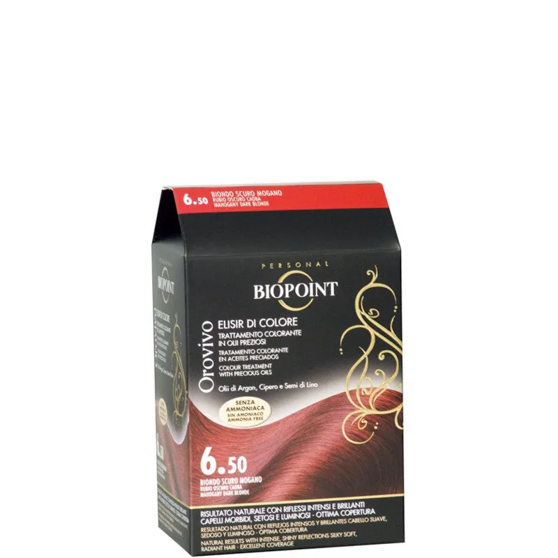 Biopoint Orovivo Elisir di Colore - N.6.50 Biondo scuro mogano