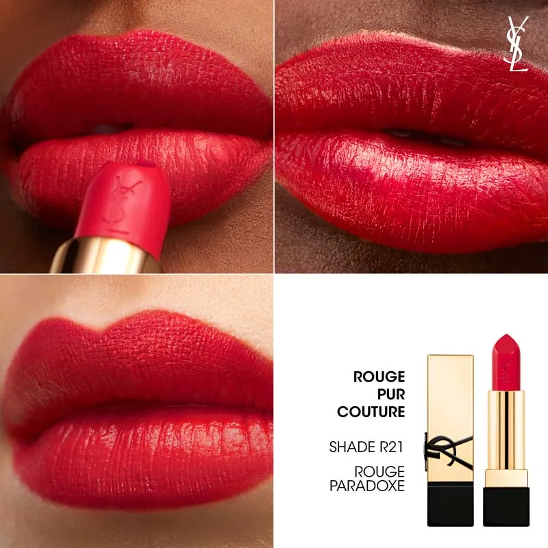 Yves Saint Laurent Rouge Pur Couture Satin - N. R21 ROUGE PARADOXE