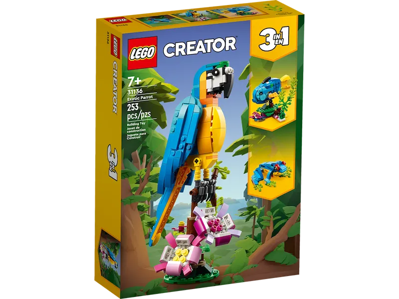 Lego® Pappagallo esotico - 31136