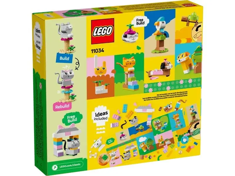 Lego® Classic 11034 - Animali domestici creativi
