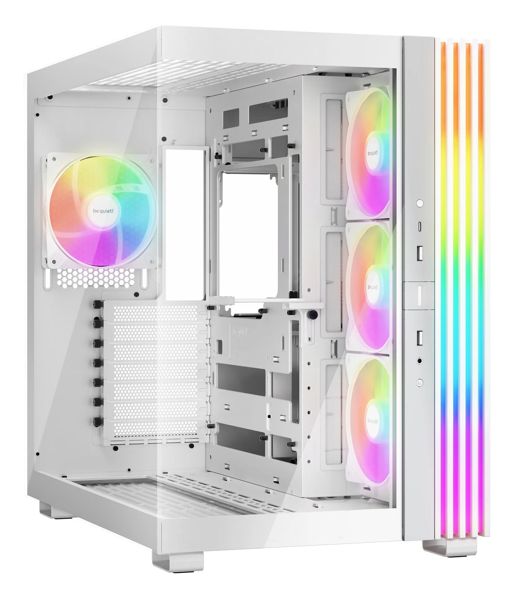 Be Quiet! Case Atx Light Base 600 Lx White