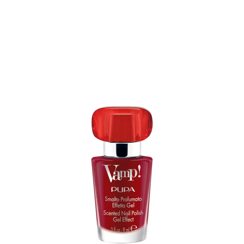Pupa Vamp! Smalto Profumato Effetto Gel - N.204 PASSIONATE RED