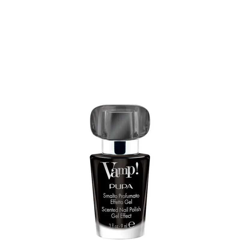 Pupa Vamp! Smalto Profumato Effetto Gel - N.305 ROCK BLACK