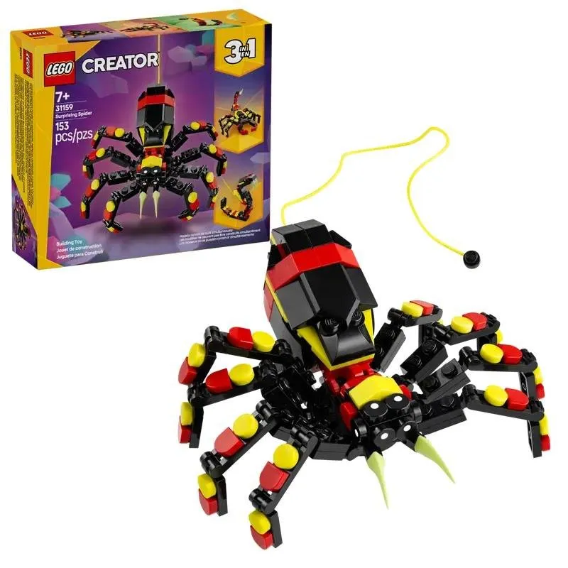 Lego Animali Selvatici: Ragno Trasformista - 31159