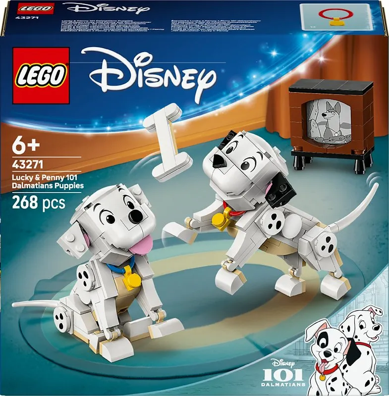 Lego® Pongo e Peggy - La carica dei cento e uno 43271