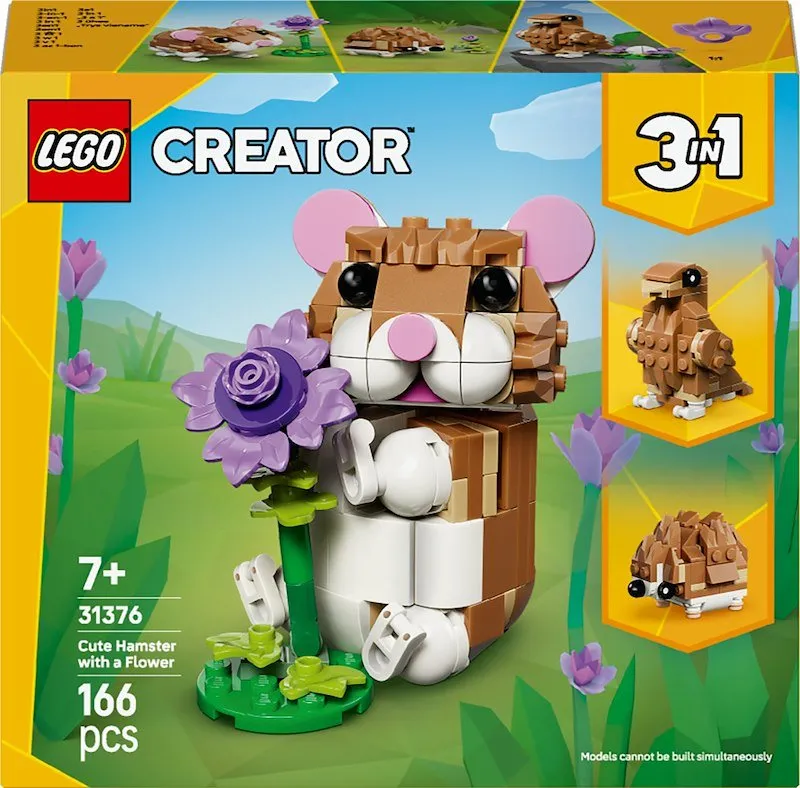 Lego® Criceto con Fiore Creator 1376