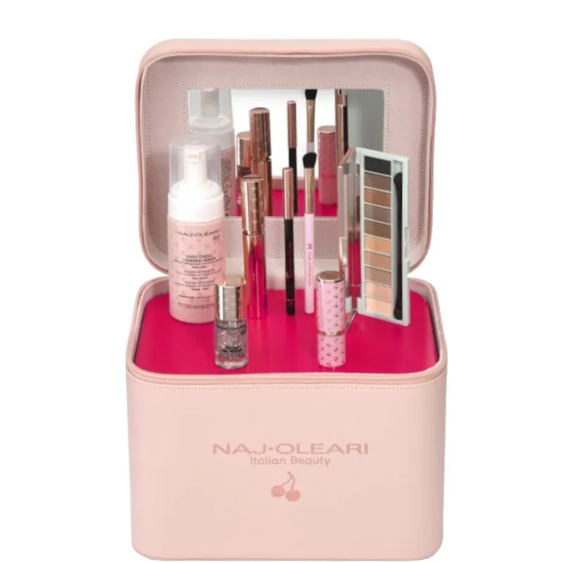 Naj-Oleari Beauty Box Make-Up Large Beauty case con prodotti must-have - Beauty case con prodotti must-have