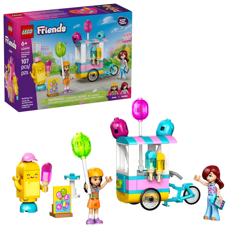 Lego® Friends Bancarella dei gelati con palloncini 42692