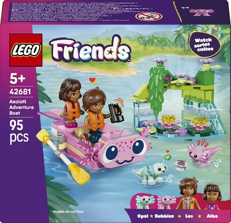 Lego® Barca d’avventura Axolotl 42681