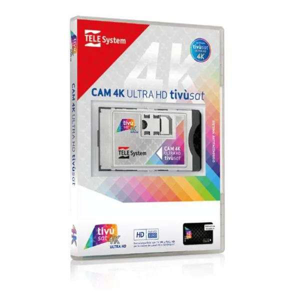 Telesystem Cam Tivusat 4K Con Card 58040115