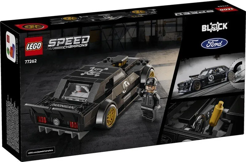 Lego® Speed Champions Ford Mustang ’65 Hoonicorn V1 di Ken Block 77262