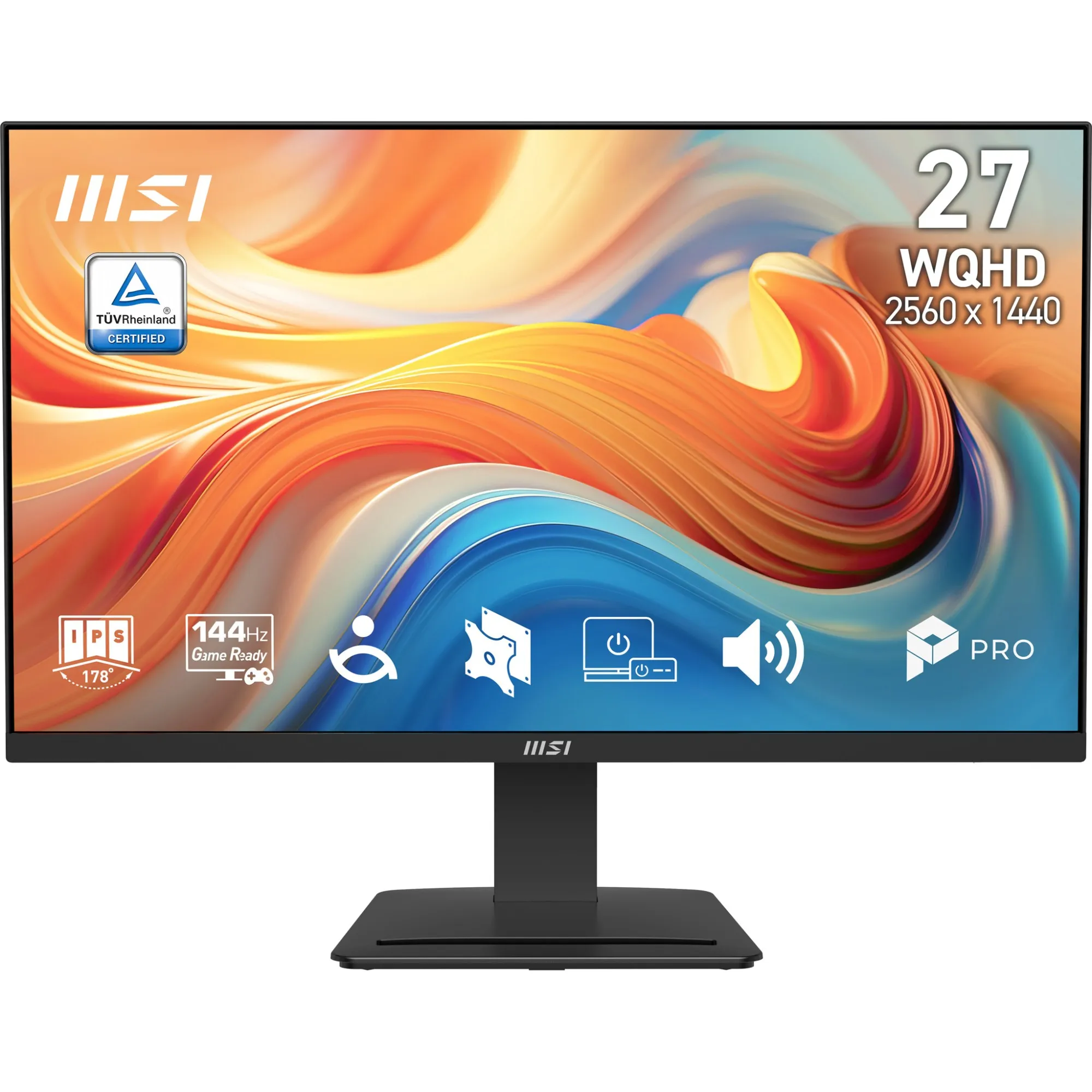 Mon 27Ips Wqhd Bk Mm H/Dp 144Hz Msi Pro Mp273Q E14