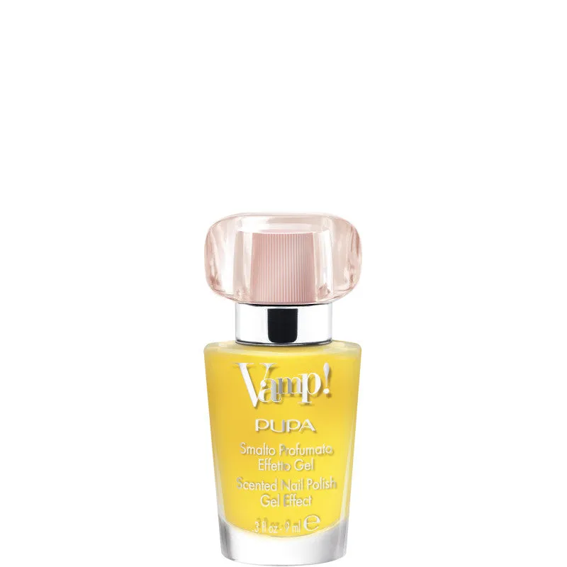 Pupa Vamp! Smalto Profumato Effetto Gel - N.109 BRILLIANT YELLOW