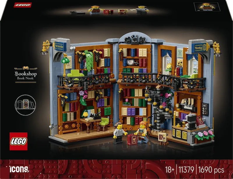 Lego® Icons Libreria: Book Nook 11379