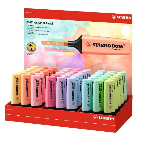 Stabilo CF45STABILO Boss Pastel Assortiti 70/45-4