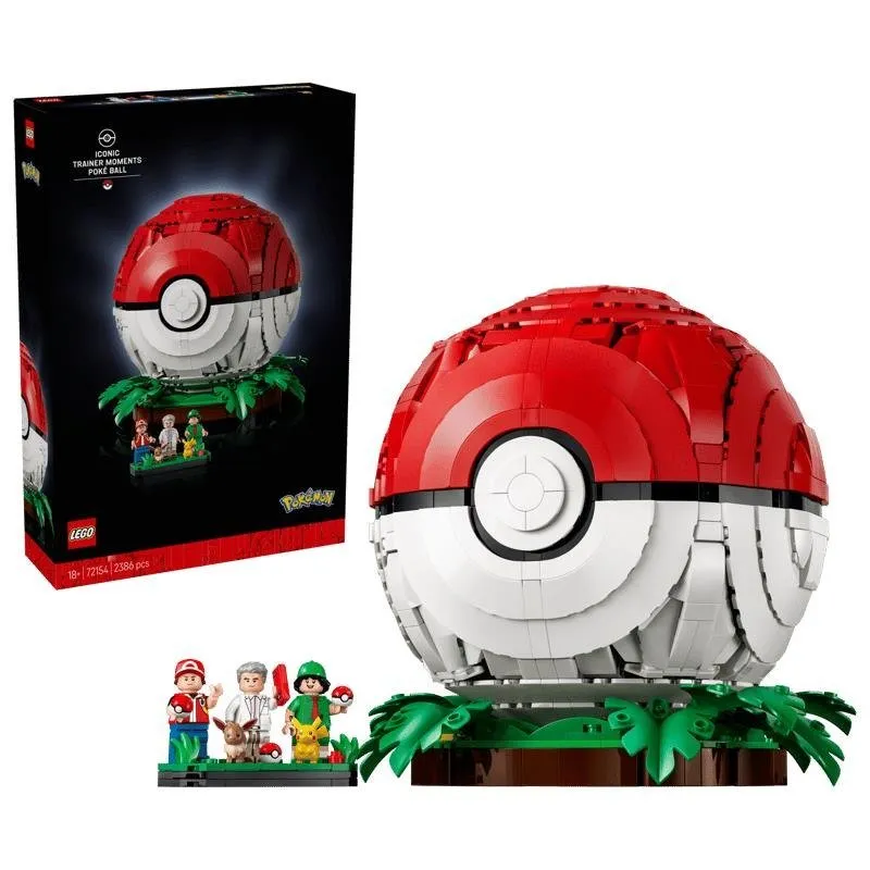Lego® Pokémon Momenti Allenatore iconici: Poké Ball 72154