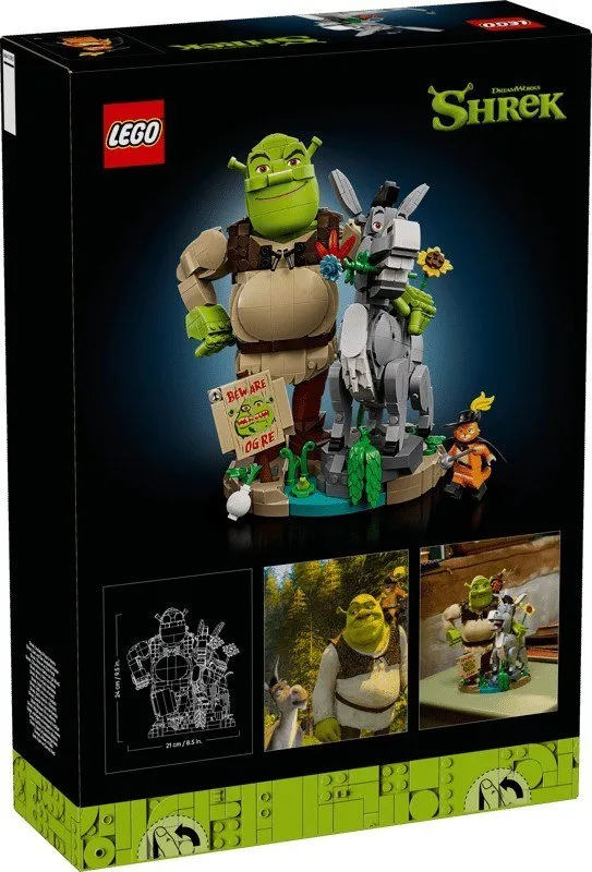Lego® Shrek, Ciuchino e Gatto con gli Stivali 72423