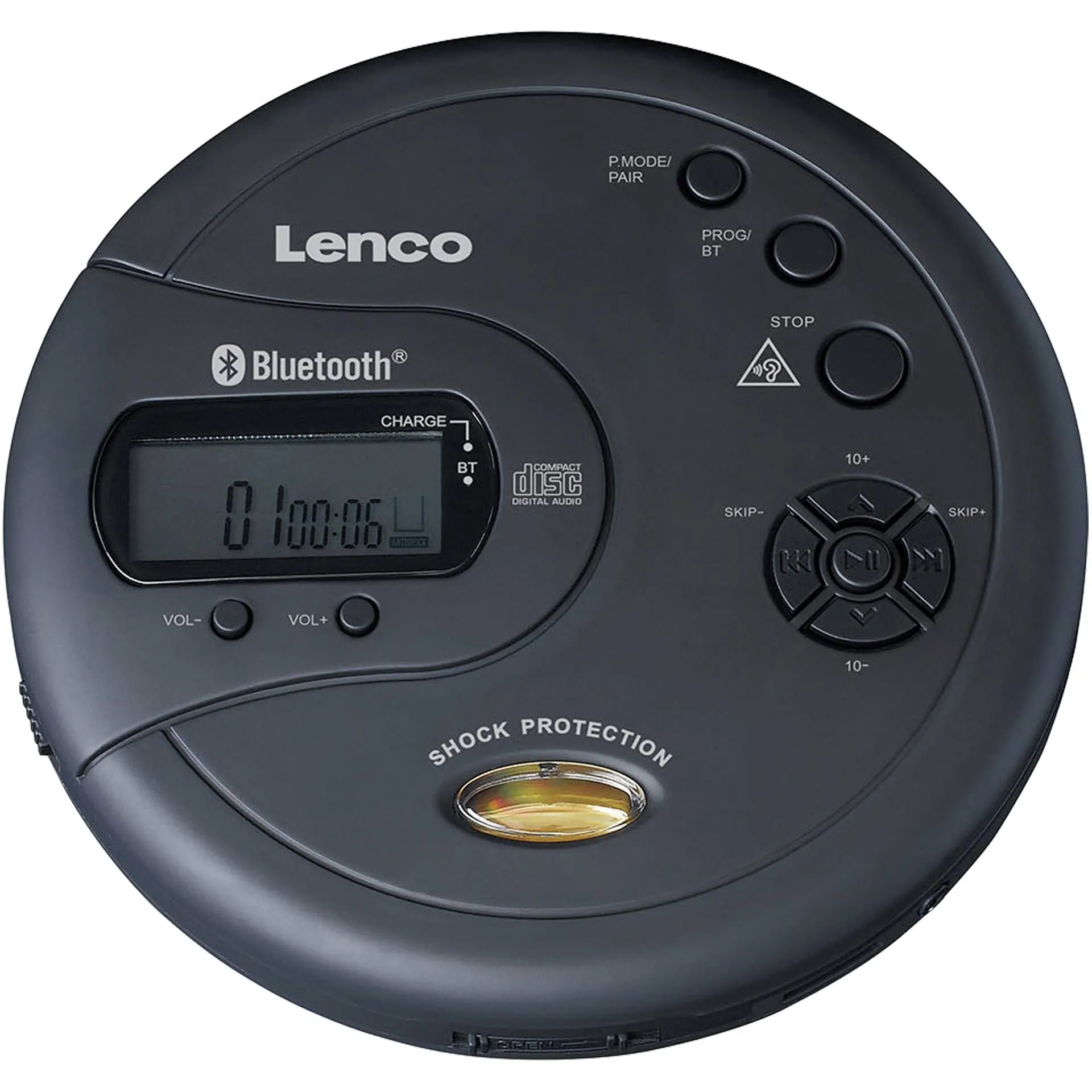Lenco Lettore Cd Portatile 300 Nero