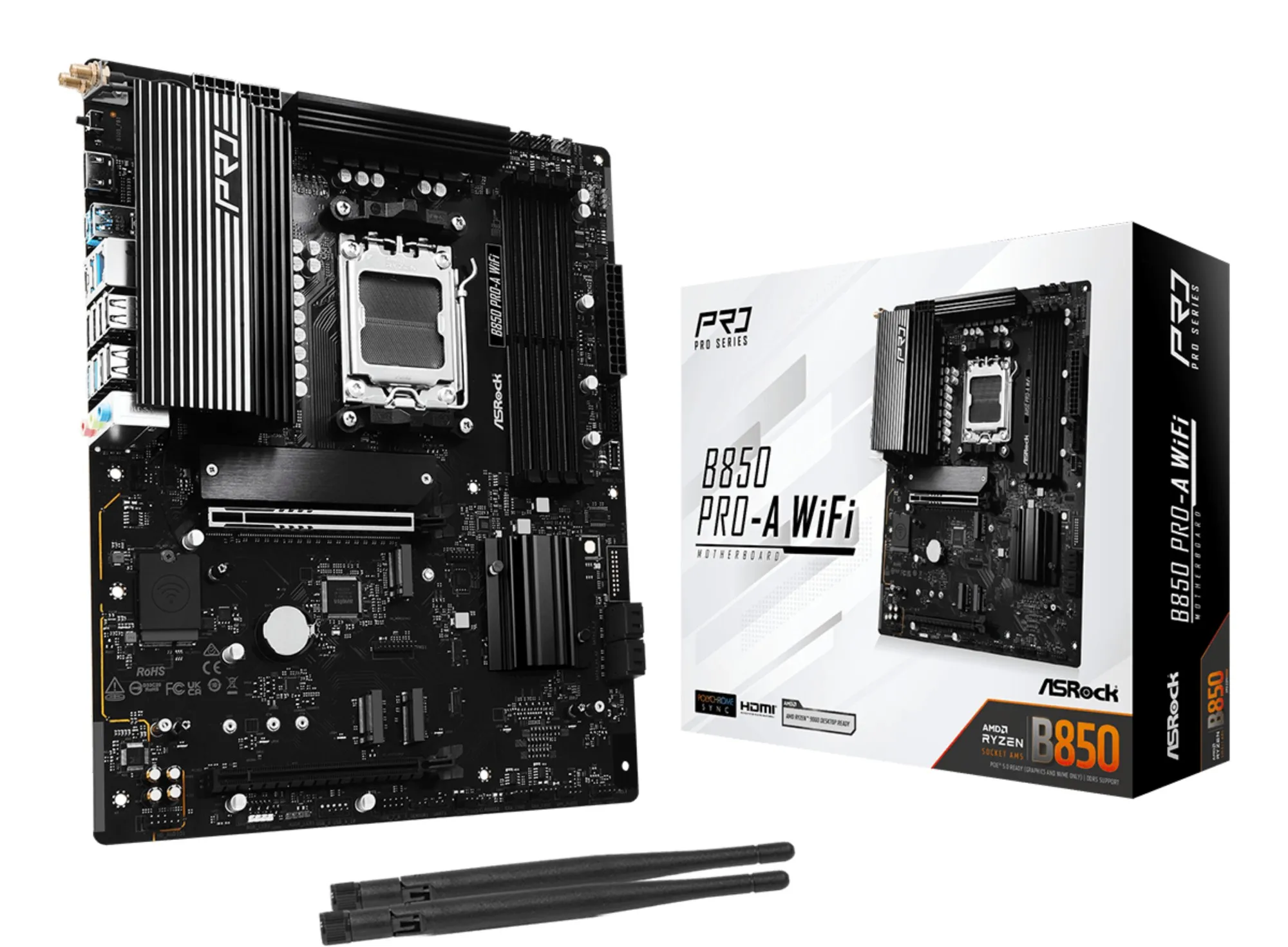 ASROCK B850 Pro-A WiFi (AM5) (D)