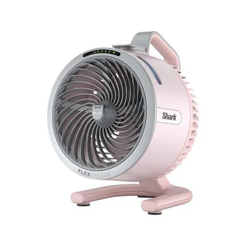 Ventilatore portatile con nebulizzatore Shark FlexBreeze HydroGo in Rosa