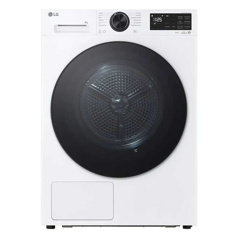 Lg Asciugatrice Intelligente AI Dry 8 kg Rnx5008tlb
