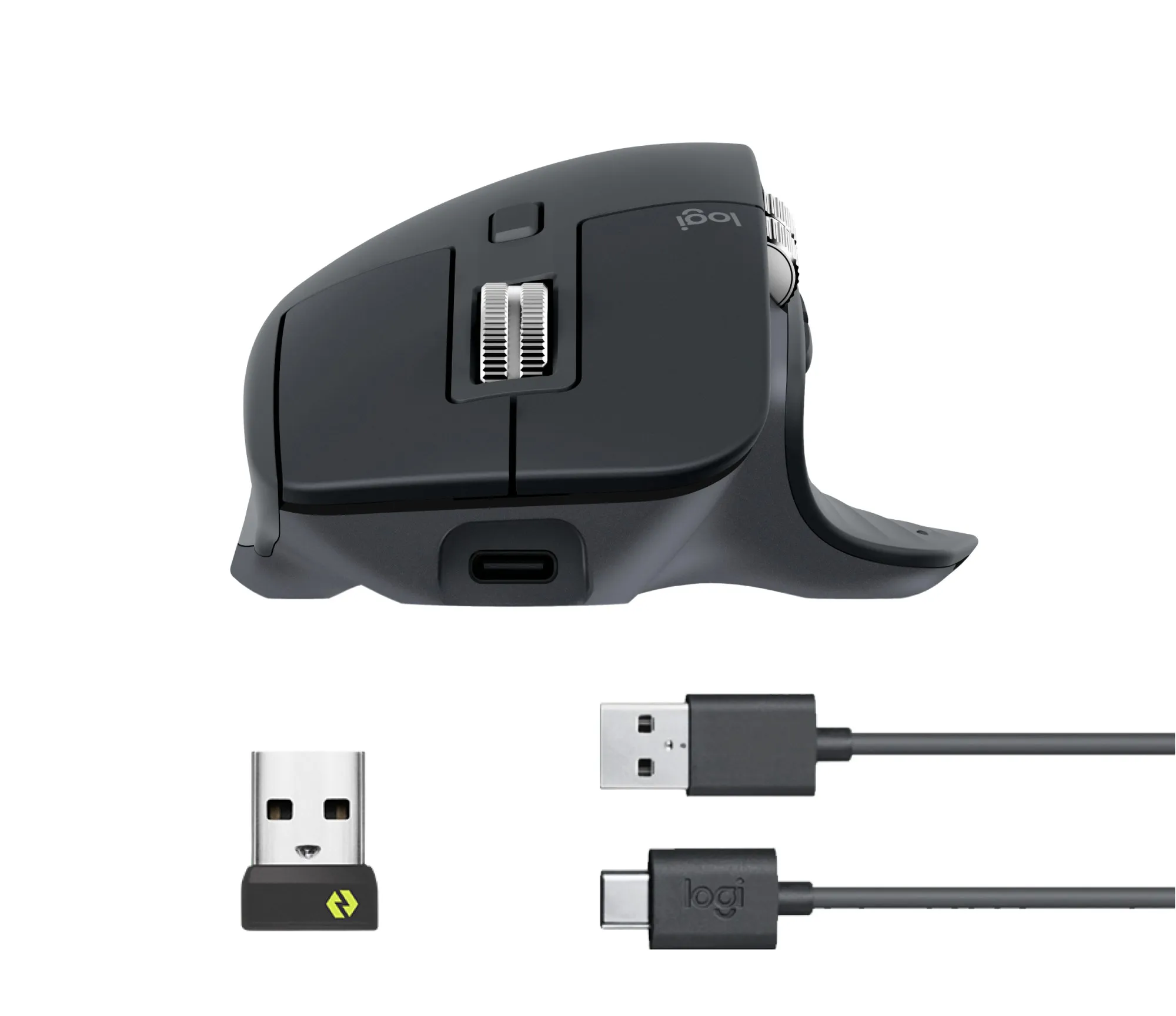 ORIGINALE Logitech Accessori per computer graphite 910-006559 Maus MX Master Mouse wireless ad alte prestazioni Logitech MX Master 3S