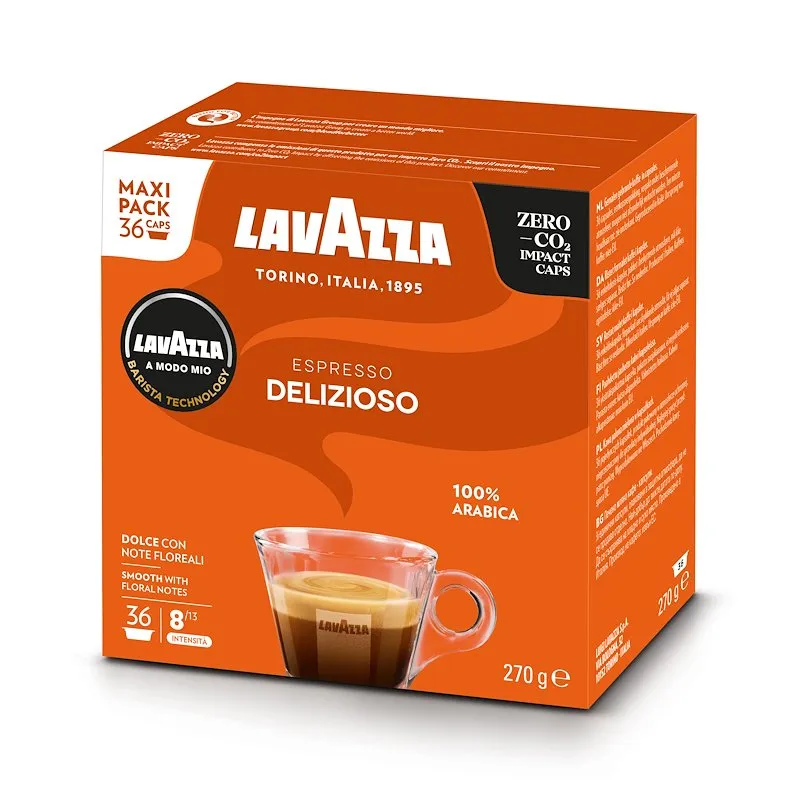 Lavazza A Modo Mio Capsule Caffè 36Pz Delizioso 8200