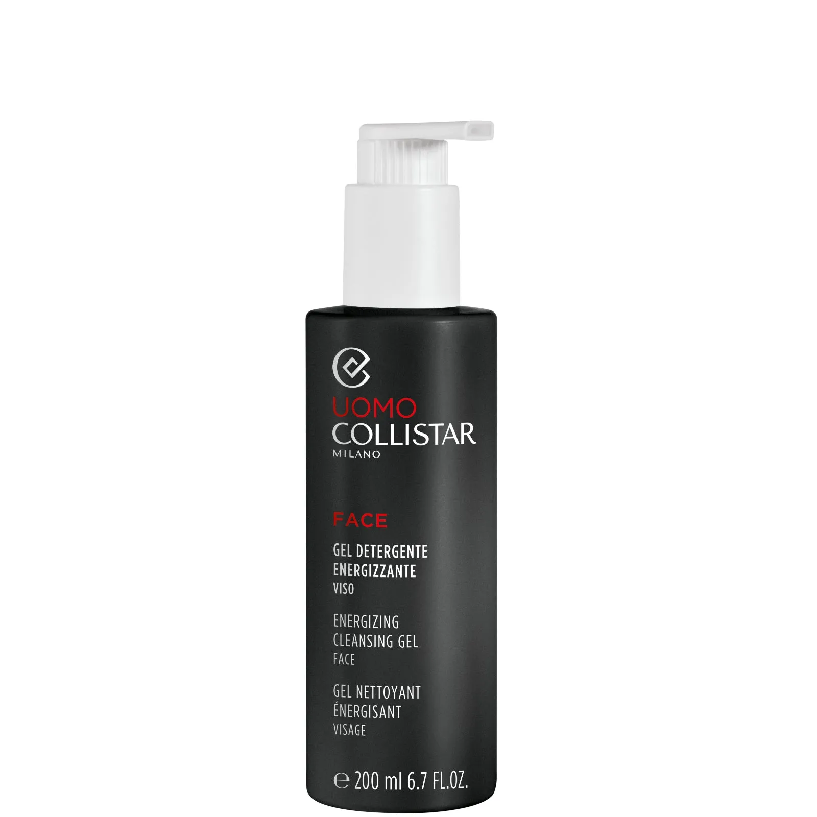 Collistar Gel Detergente Energizzante Viso - Uomo - 200 ML