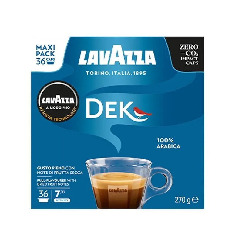 Lavazza A Modo Mio Capsule Caffè 36Pz Espresso Dek Cremoso