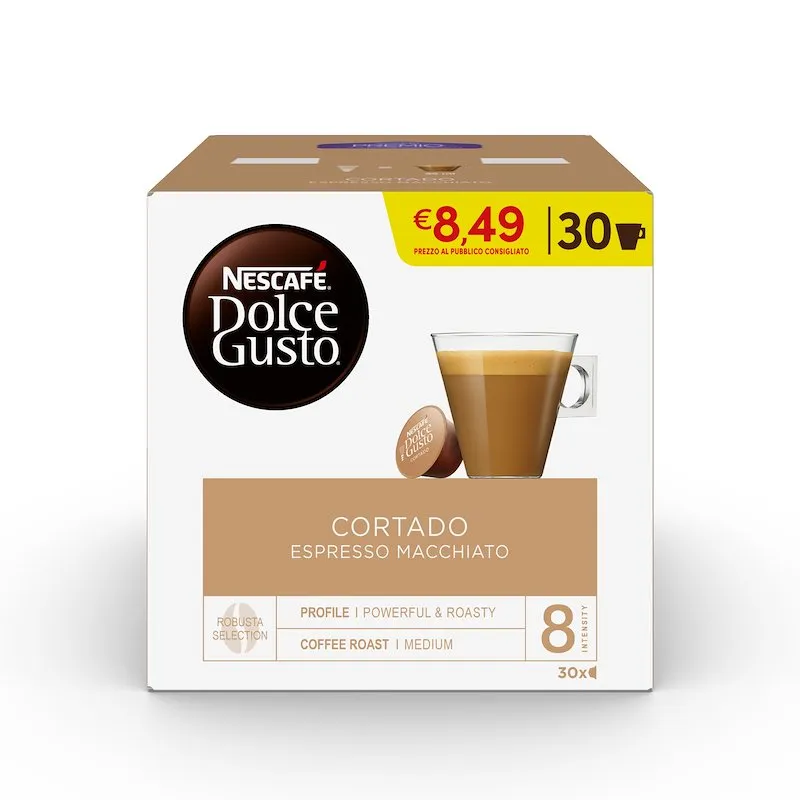 Nescafè Dolce Gusto Capsule 30Pz Cortado Espresso Macchiato