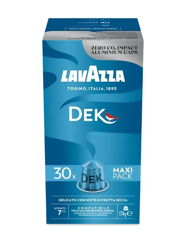 Lavazza Capsule Caffè 30Pz Dek Compatibili Nespresso 7017
