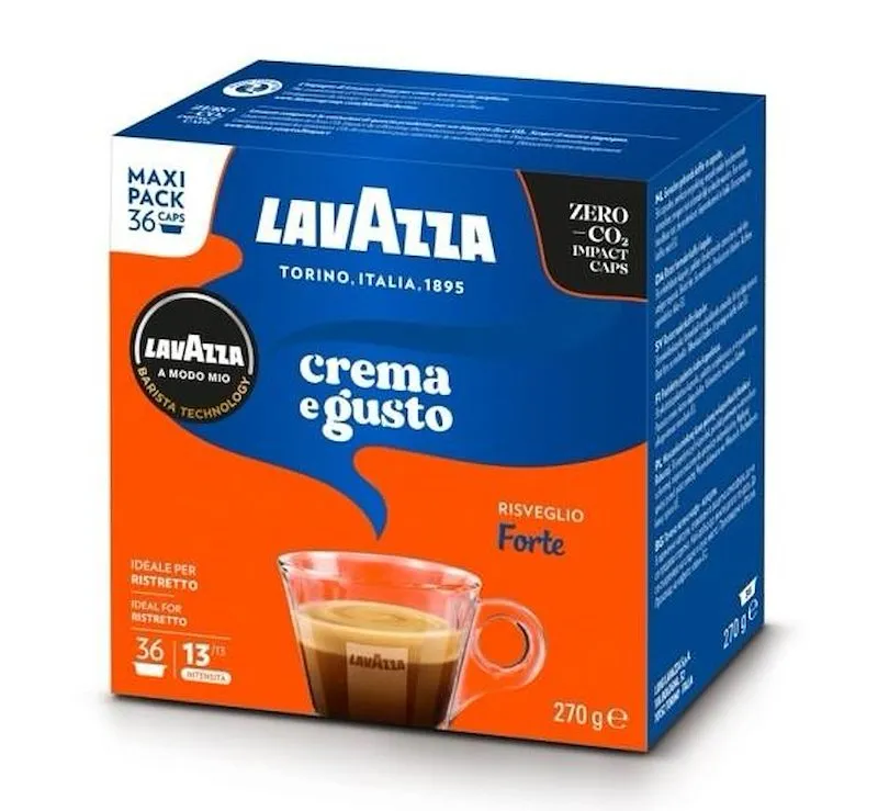 Lavazza A Modo Mio Capsule Caffè 36Pz Crema e Gusto Forte 8279