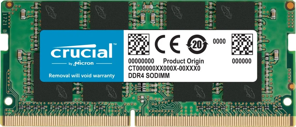Crucial SO-DIMM DDR4-3200 16GB Tray