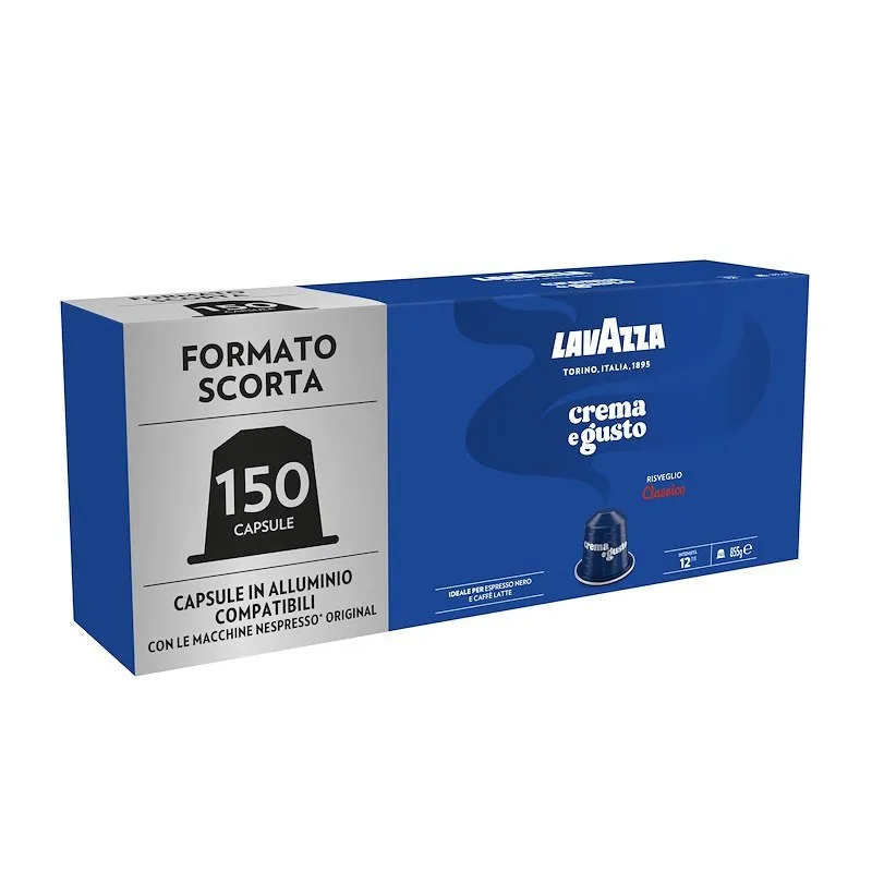 Lavazza Capsule Lavazza Compatibili Nespresso T150 C&G Classico