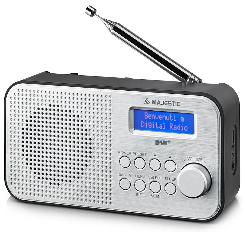 New Majestic Radio Rt 194 Dab Nero