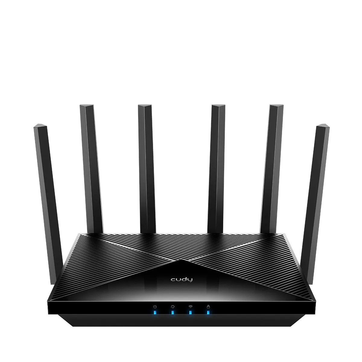 Cudy WR11000 router wireless 2.5 Gigabit Ethernet Tri-band (24 GHz/5 GHz/6 GHz) Nero