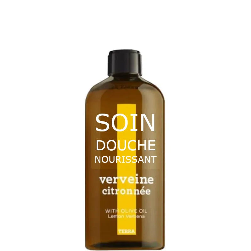 Compagnie de Provence TERRA - Soin Douche Nourrissant Verveine Citronnée - 500 ML